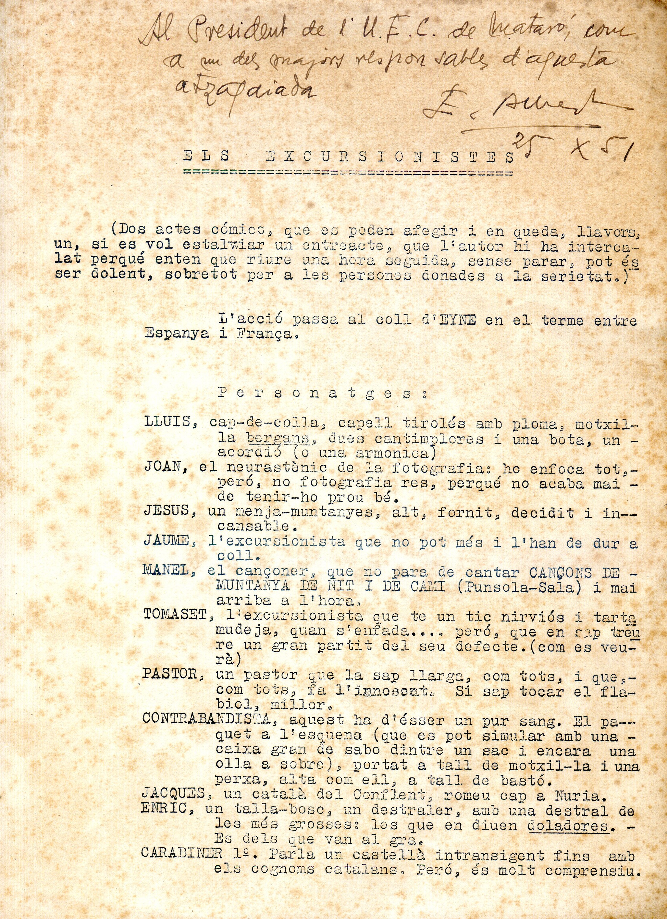 Excursionistes, Els : Dos actes cómics - Miniatura 2